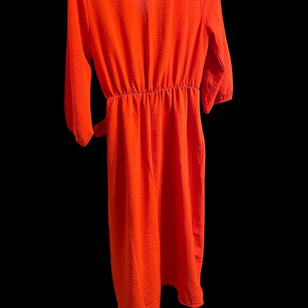 Women's NAIF Faux Wrap Dress Size M - Picture 3 of 7
